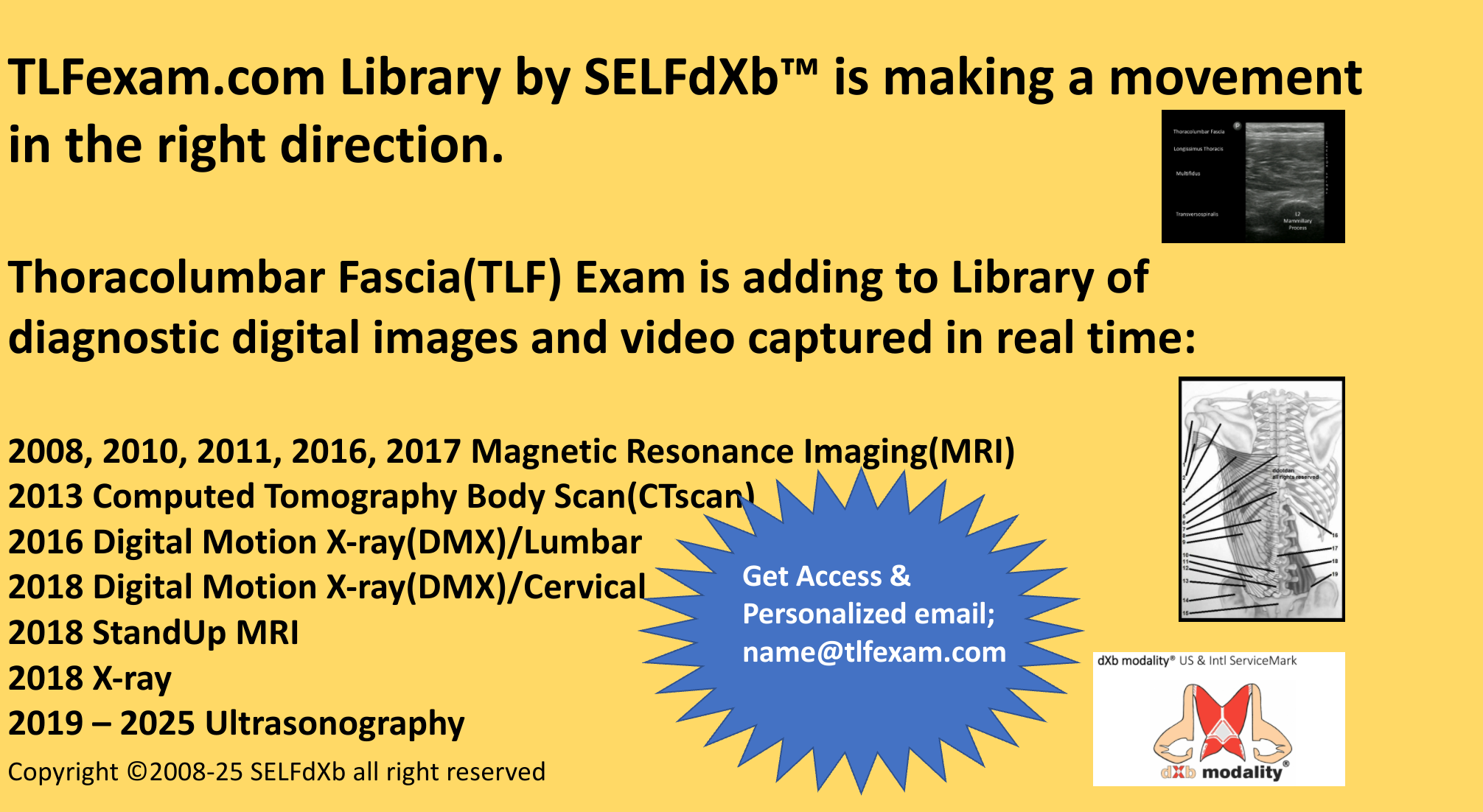 SELFdXb_TLFexam_image_sale_ad_copyright2025